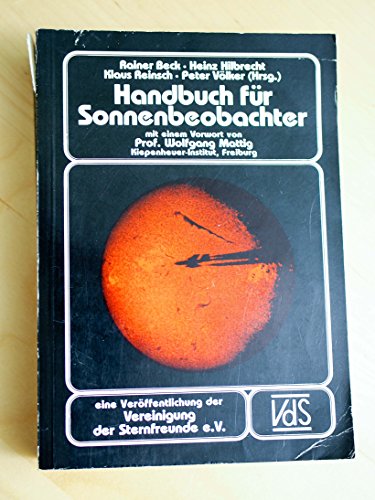 Stock image for Handbuch fr Sonnenbeobachter. for sale by Fabula  Antiquariat