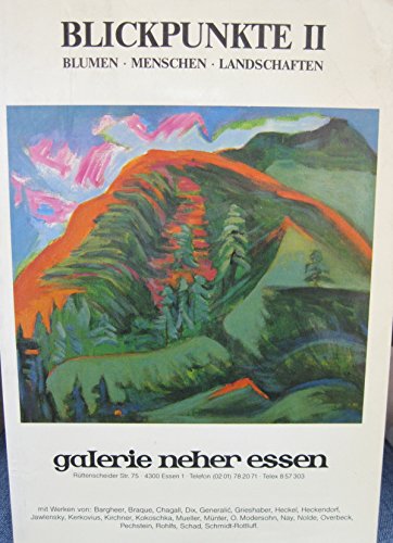 Imagen de archivo de Blickpunkte 2 II Blumen Menschen Landschaften a la venta por Zubal-Books, Since 1961