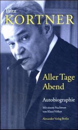 Stock image for Aller Tage Abend for sale by Versandantiquariat Felix Mcke