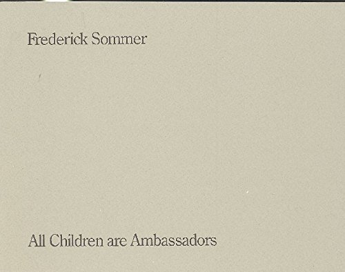 9783923922086: Alle Kinder Sind Botschafter / All Children Are Ambassadors