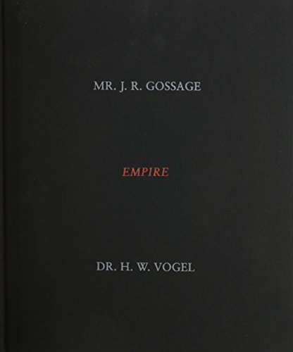 9783923922772: Empire: John Gossage