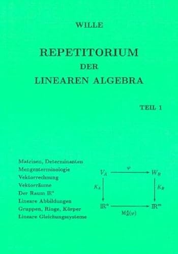 Beispielbild fr Repetitorium der Linearen Algebra/ Tl.1 zum Verkauf von Buchpark