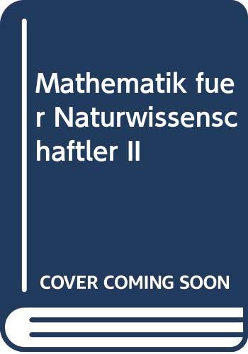 Stock image for Mathematik fr Naturwissenschaftler II for sale by medimops