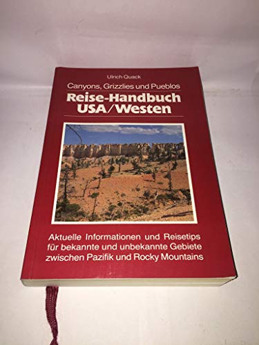 Stock image for Reise-Handbuch USA /Westen for sale by medimops