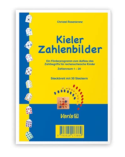 9783924173869: Kieler Zahlenbilder. Ein Frderprogramm zum Aufbau des Zahlbegriffs fr rechenschwache Kinder / Zahlenraum 1-20 / Kieler Zahlenbilder: Zahlenraum 1-20. Steckbrett mit 30 farbigen Steckern