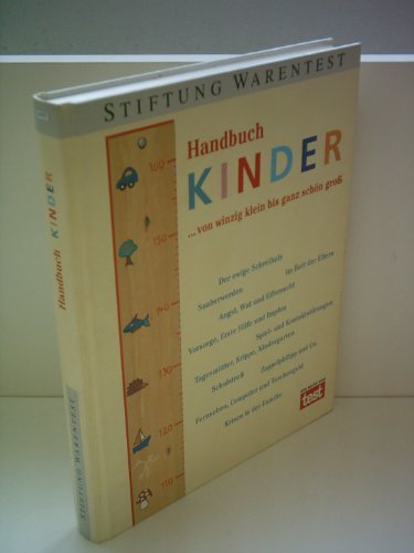 9783924286934: Handbuch Kinder. ... von winzig klein bis ganz schn gross