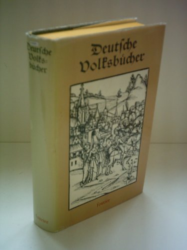Beispielbild fr Deutsche Volksbcher. Eine Auswahl zum Verkauf von alt-saarbrcker antiquariat g.w.melling