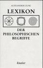 Beispielbild fr Lexikon der philosophischen Begriffe zum Verkauf von medimops