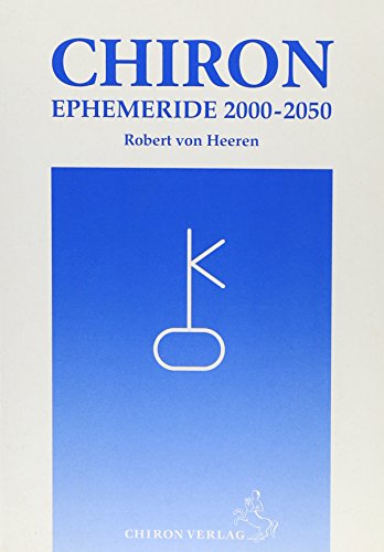 Chiron-Ephemeride 2000 - 2050 : Angaben in Tagespositionen.