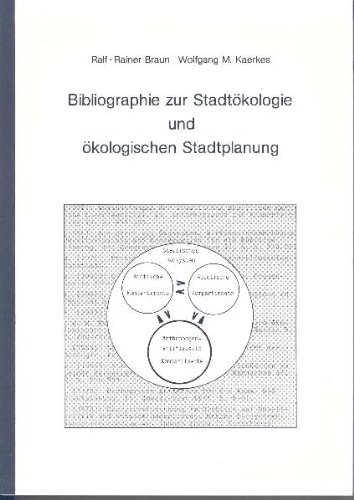 Imagen de archivo de Bibliographie zur Stadtkologie und kologischen Stadtplanung. a la venta por antiquariat RABENSCHWARZ