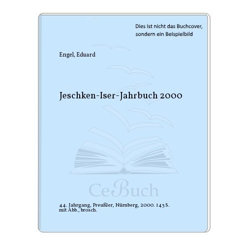 Imagen de archivo de Jeschken-Iser-Jahrbuch 2004 a la venta por Versandantiquariat Felix Mcke