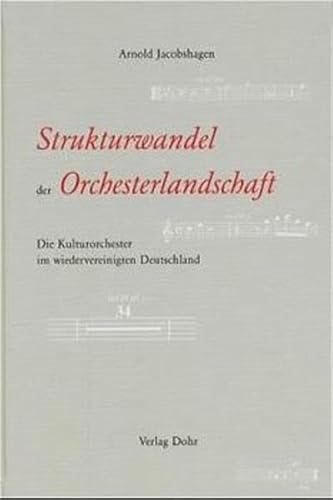 Beispielbild fr Strukturwandel der Orchesterlandschaft zum Verkauf von medimops