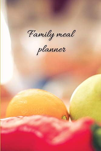 Stock image for Family meal planner for sale by Books Puddle