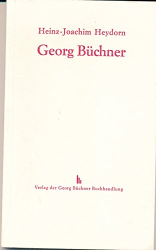 Beispielbild fr GEORG BCHNER zum Verkauf von Versandantiquariat Felix Mcke