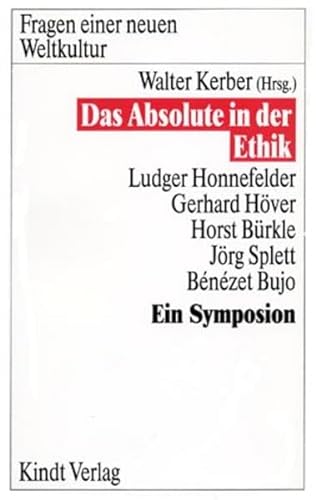 Stock image for Das Absolute in der Ethik for sale by medimops
