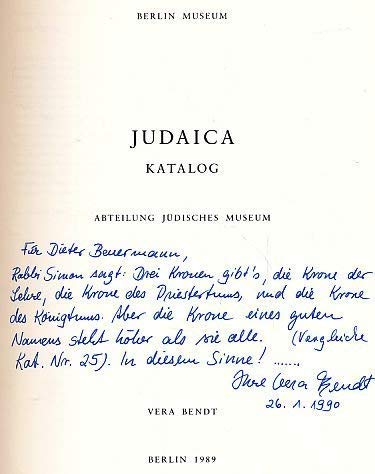 9783925653025: Judaica Berlin Museum (Katalog Abteilung Judisches Museum Berlin)