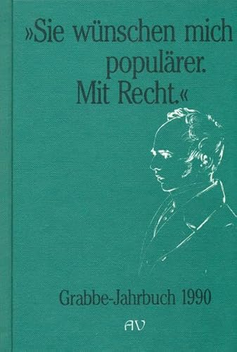 Grabbe-Jahrbuch 1990 - Broer, Werner; Detlev Kopp; Michael Vogt (Hrsg.)