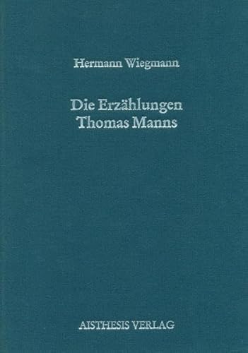 Beispielbild fr Die Erzhlungen Thomas Manns: Ein Handbuch zum Verkauf von medimops