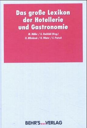 Stock image for Das Grosse Lexikon der Gastronomie for sale by medimops