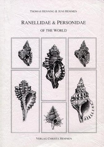 9783925919169: Ranellidae & Personidae of the world