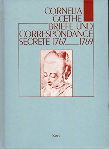 Beispielbild fr Briefe und correspondance secrte 1767-1769. zum Verkauf von Antiquariat  >Im Autorenregister<