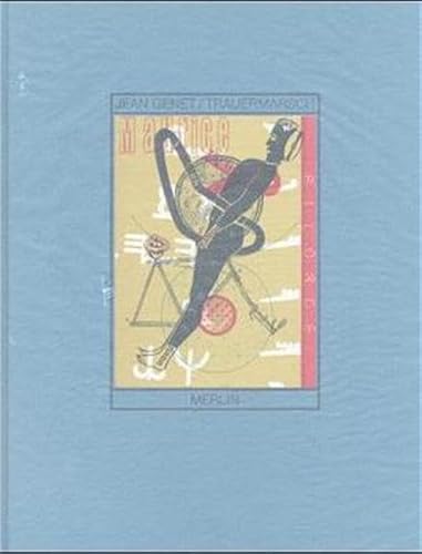 9783926112583: Trauermarsch. Marche funbre. Ein Gedicht. Franzsisch/Deutsch. Mit 26 Transparentlithogr. von Johannes Vennekamp. Dt. von Gerhard Edler.