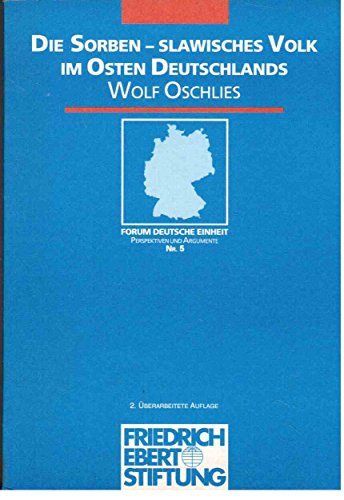 9783926132741: Die Sorben - Slawisches Volk im Osten Deutschlands