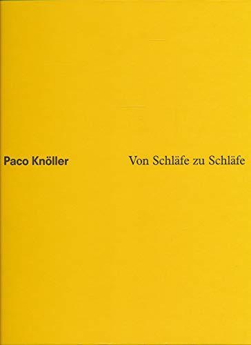 Stock image for Von Schlafe zu Schlafe for sale by Riverby Books