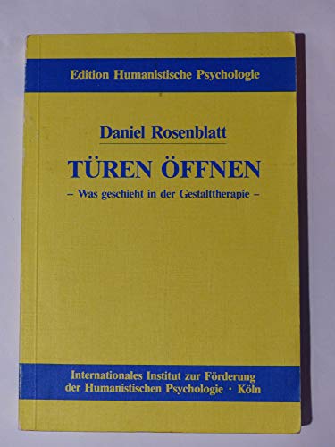 Beispielbild fr Tren ffnen. Was geschieht in der Gestalttherapie zum Verkauf von medimops