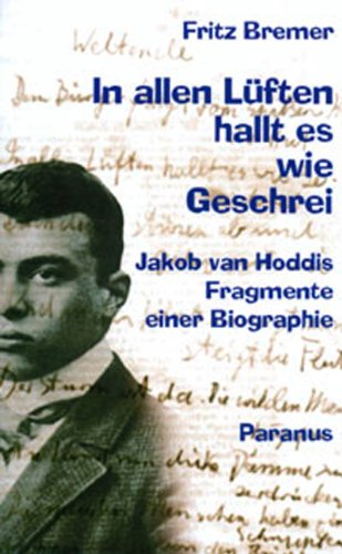 Beispielbild fr In allen Lften hallt es wie Geschrei. Jakob van Hoddis - Fragmente einer Biographie zum Verkauf von medimops