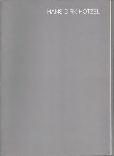 Stock image for Hans-Dirk Hotzel: Bodenskulpturen / Wandobjekte ; Carrara liegt anderswo. Katalog zur Ausstellung 9/10 1986. (3 Kataloge in Original-Mappe) for sale by Antiquariat  >Im Autorenregister<