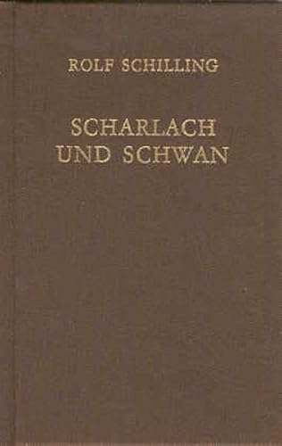 9783926370013: Scharlach und Schwan: Frhe Gedichte und Dramen