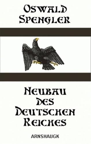 Stock image for Neubau des deutschen Reiches for sale by GF Books, Inc.