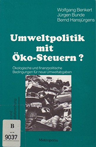 Stock image for Umweltpolitik mit ko- Steuern? for sale by medimops
