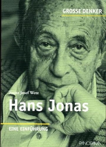 9783926642691: Groe Denker - Hans Jonas: 1903-1993. Eine Einfhrung