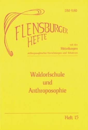 Beispielbild fr Waldorfschule und Anthroposophie zum Verkauf von medimops