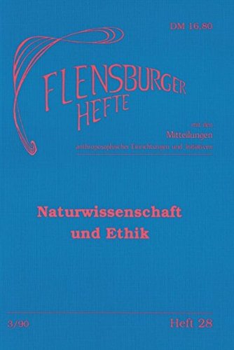 Stock image for Naturwissenschaft und Ethik. for sale by Antiquariat & Verlag Jenior