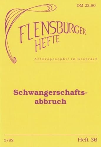 Imagen de archivo de Schwangerschaftsabbruch. a la venta por Antiquariat & Verlag Jenior