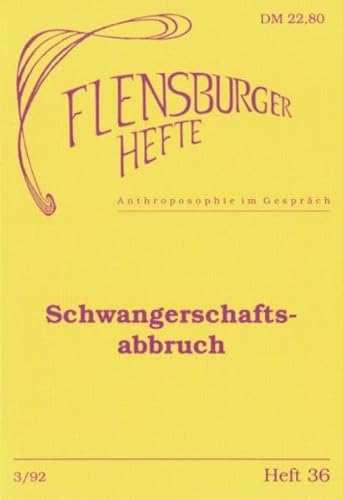 9783926841445: Schwangerschaftsabbruch (Livre en allemand)