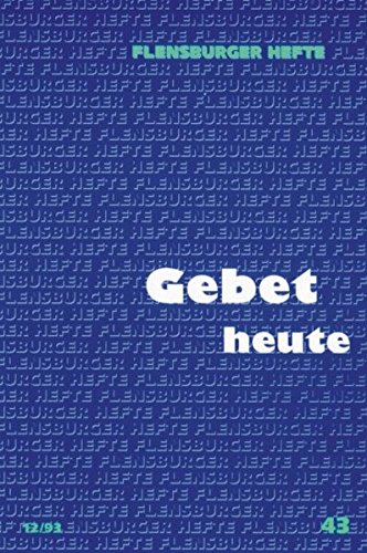 Stock image for Gebet heute for sale by medimops
