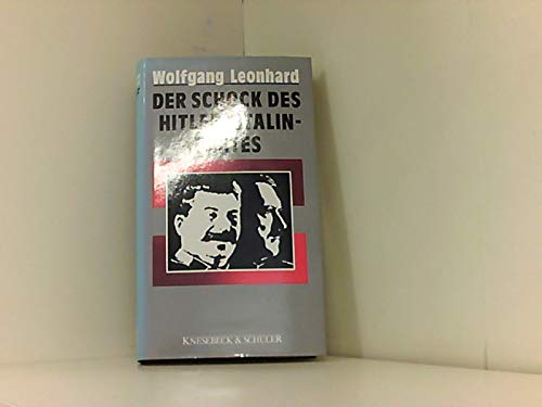 Beispielbild fr Der Schock des Hitler - Stalin- Paktes zum Verkauf von medimops