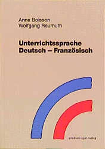 Stock image for Unterrichtssprache Deutsch-Franzsisch for sale by medimops