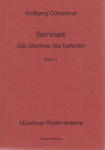 Beispielbild fr Seminare, Bd.1, Das Gleichnis des Elefanten zum Verkauf von medimops