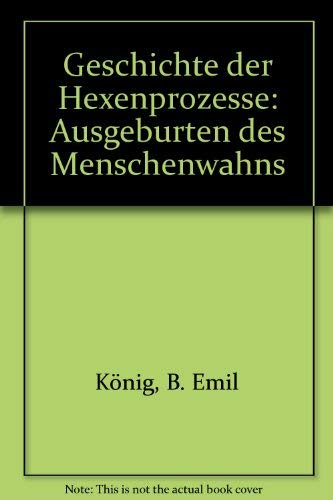 9783927117310: Geschichte der Hexenprozesse