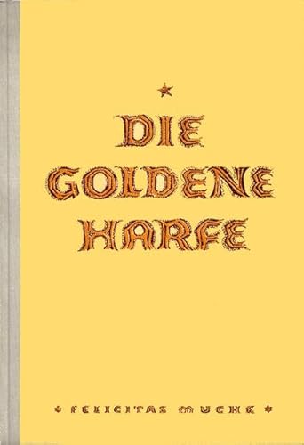 Beispielbild fr Die goldene Harfe. zum Verkauf von Bchergarage