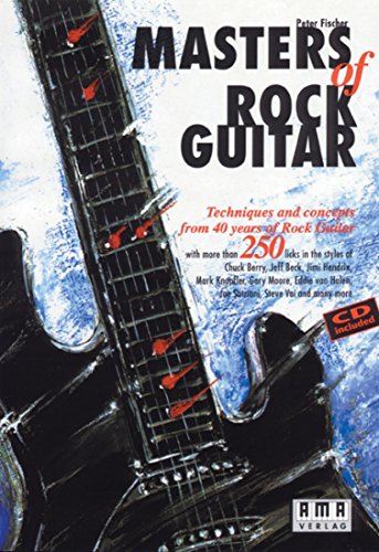 Imagen de archivo de Masters of Rock Guitar (Book/CD Set) a la venta por Wizard Books