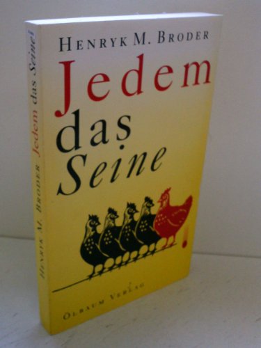 Imagen de archivo de Jedem das Seine a la venta por medimops