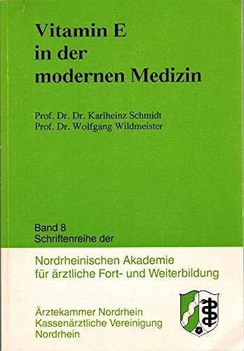 Beispielbild fr Vitamin E in der modernen Medizin. zum Verkauf von Antiquariat Nam, UstId: DE164665634