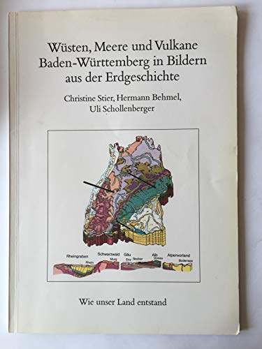 9783927340114: Wsten, Meere und Vulkane. Baden-Wrttemberg in Bildern aus der Erdgeschichte. Geologische Uhr und Landschaftsmodell