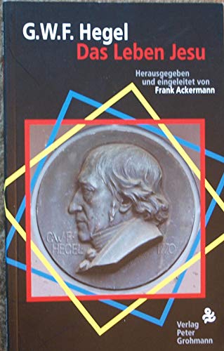 9783927340701: Das Leben Jesu - Hegel, Georg W F